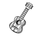 Dibujo de La guitarra espanyola