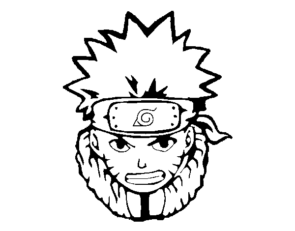 Dibuix de Naruto enfadat per Pintar on-line