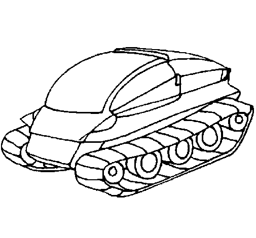 Dibuix de Nau tanc per Pintar on-line