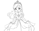 Dibujo de Princesa estel·lar