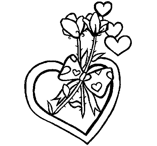 Dibuix de Ram de flors 3 per Pintar on-line