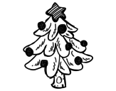 Dibujo de Un arbre nadal