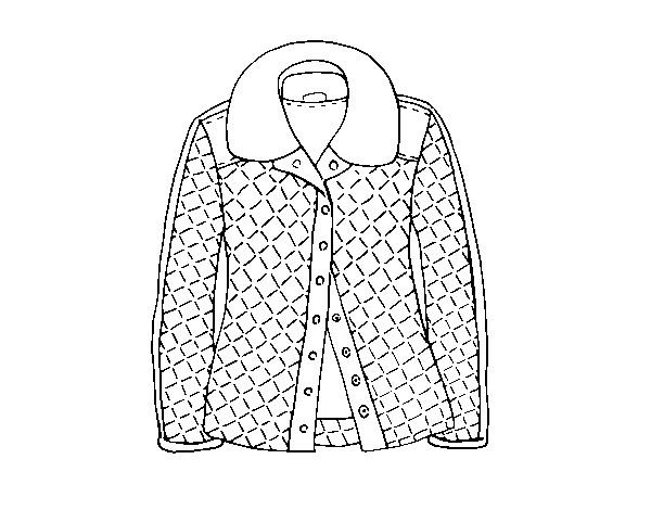 Dibuix de Una jaqueta per Pintar on-line