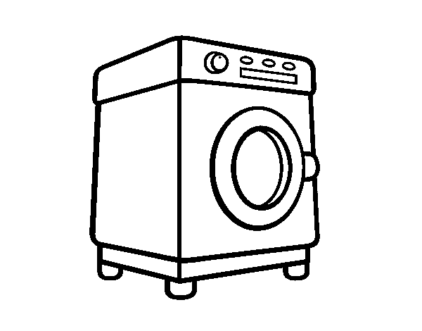 Dibuix de Una rentadora per Pintar on-line