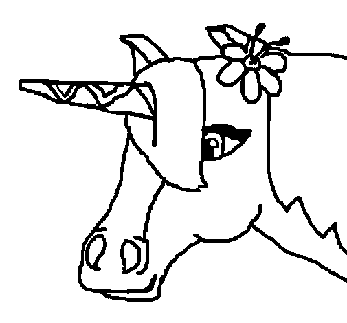 Dibuix de Unicorn II per Pintar on-line