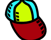 Dibuix Gorra de beisbol  pintat per gorra
