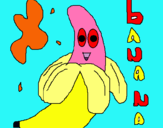 Dibuix Banana pintat per simon