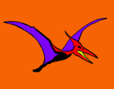 Dibuix Pterodàctil pintat per  MARC-ruiz