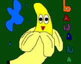Dibuix Banana pintat per anònim