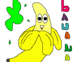 Dibuix Banana pintat per angelica.a.p