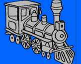 Dibuix Tren pintat per gerard