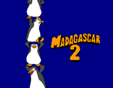 Dibuix Madagascar 2 Pingüins pintat per DAVID.MARTINEZ  MURILLO