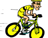 Dibuix Ciclisme  pintat per pedro  tortosa  sanchez