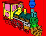Dibuix Tren pintat per EDUARD C