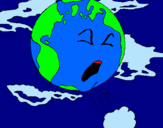 Dibuix Terra malalta pintat per vane