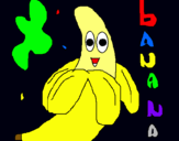Dibuix Banana pintat per DANIEL