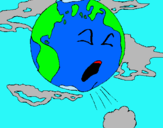 Dibuix Terra malalta pintat per marsupilami