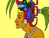 Dibuix Cap de la tribu pintat per shakira