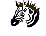 Dibuix Zebra II pintat per alexia