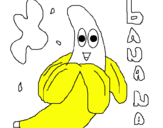 Dibuix Banana pintat per KLAUDIS