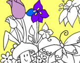 Dibuix Fauna i flora pintat per claratp
