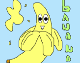 Dibuix Banana pintat per otger