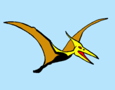 Dibuix Pterodàctil pintat per GERARD