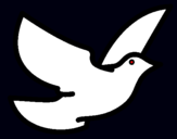 Dibuix Colom de la pau pintat per gfjimenez