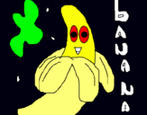 Dibuix Banana pintat per júlia