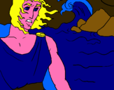 Dibuix Odiseu pintat per daniel