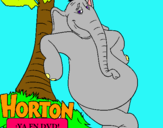 Dibuix Horton pintat per judith