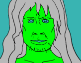 Dibuix Homo Sapiens pintat per saray fernandez