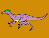Dibuix Velociraptor  pintat per Maria