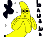 Dibuix Banana pintat per JAN M. P.