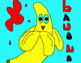 Dibuix Banana pintat per cecilia bayot