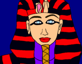 Dibuix Tutankamon pintat per Ainara