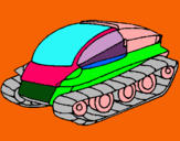 Dibuix Nau tanc pintat per ricard gomis