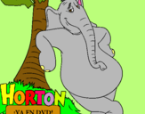 Dibuix Horton pintat per Ariadna