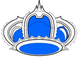 Dibuix Corona reial pintat per basiop    maria