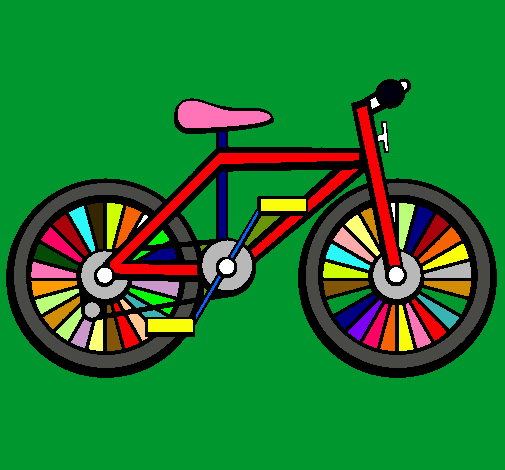 Dibuix Bicicleta pintat per AlbaT