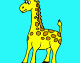 Dibuix Girafa pintat per denise
