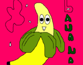 Dibuix Banana pintat per victoria