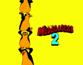 Dibuix Madagascar 2 Pingüins pintat per joan sergei