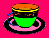 Dibuix Tassa de cafè pintat per LAIA V.