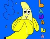 Dibuix Banana pintat per jose