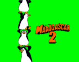 Dibuix Madagascar 2 Pingüins pintat per gerard