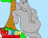 Dibuix Horton pintat per albert gonzalez