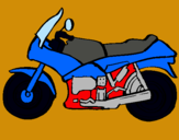 Dibuix Motocicleta pintat per HELENA