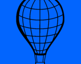 Dibuix Globus aerostàtic pintat per YASSINE