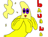 Dibuix Banana pintat per anna cabello